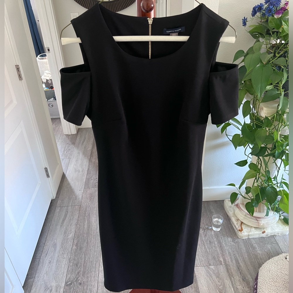 Tommy Hilfiger black mini dress